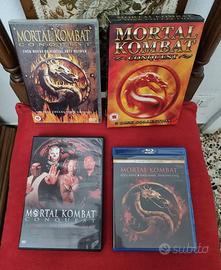 Lotto Blu Ray e Dvd Mortal Kombat Film + Serie TV