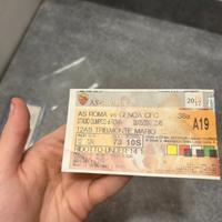 Biglietto stadio olimpico as roma addio totti