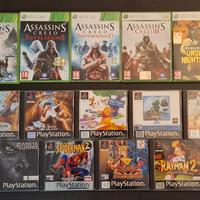 Videogiochi PS1/PS2/XBOX360 Titoli vari