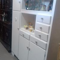 Credenza Bianca Vintage Anni 50