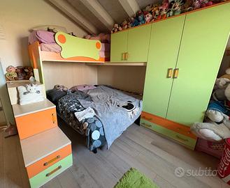 cameretta con soppalco