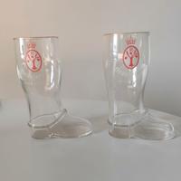 2 bicchieri birra vintage Oranjeboom da collezione