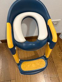 Riduttore WC Bambini Blu e Giallo
