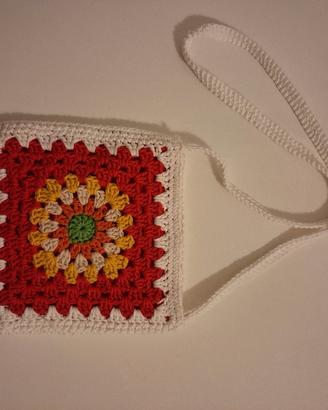 nuova borsa fatta a mano ad uncinetto