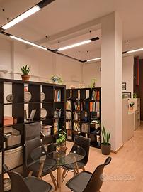 Postazione coworking ufficio ingegneria arredato