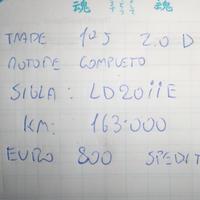Motore nissan trade 2.0 d tipo ld20iie