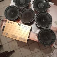 MidWoofer e amplificatore