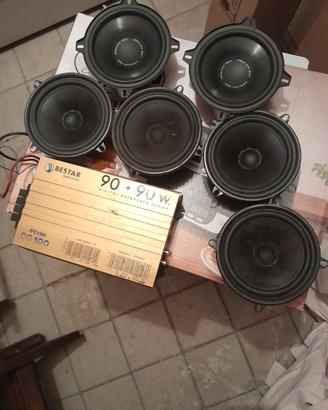 MidWoofer e amplificatore