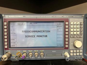 Tester monitor per radiocomunicazione ed altro