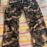 pantalone cargo militare 