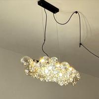 Lampadario bolle vetro design