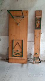 tavolo e panche tipo birreria