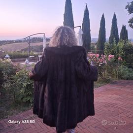 pelliccia lunga ratmusque visonato