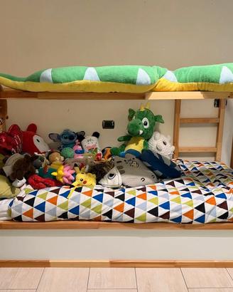 Struttura Letto bimbi reversibile 2in1 + materasso