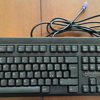 Set informatico ufficio: cavo rete, tastiera HP vv