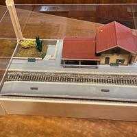 Diorama ferroviario espositivo