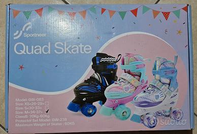 Sportneer Pattini a rotelle per bambini