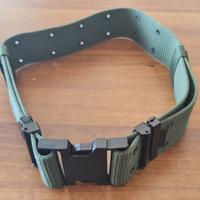 CINTURA/CINTURONE FORATO TATTICO MILITARE VERDE