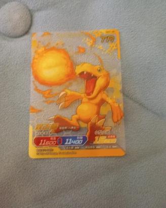 Digimon card Agumon TR DMO1-89 chinese exclusive
