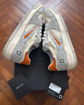 Scarpe D.A.T.E. Torneo Pure Nylon Ivory Uomo 44