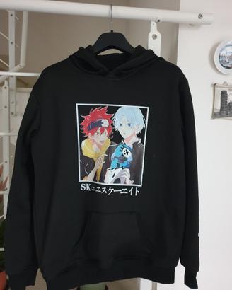 Felpa con cappuccio  nera 