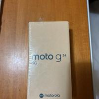 MOTOROLA G34, 128 GB colore nero nuovo imballato