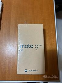 MOTOROLA G34, 128 GB colore nero nuovo imballato