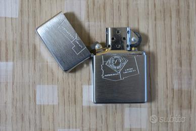 Zippo quattro angoli accendino da collezione raro