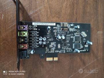 scheda audio Asus xonar SE