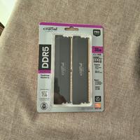 Ram Crucial DDR5 2x16 6000 NUOVE