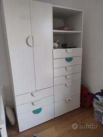 Doppio armadio IKEA per cameretta bimbi
