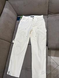 Jeans beige Louis Vuitton