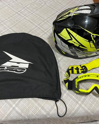 Casco axo motocross