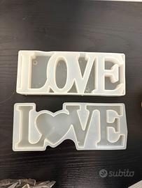 Stampi silicone per Resida, decorazioni Resina