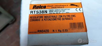 Relco RTS38 REGOLATORE INDUSTRIALE CON FILTRO EMC