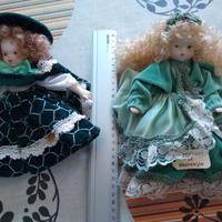 Bambole da collezione in porcellana