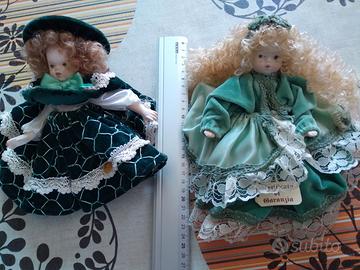 Bambole da collezione in porcellana