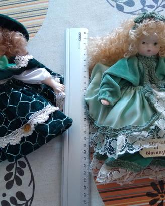 Bambole da collezione in porcellana