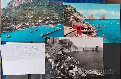 (cart7/12)CARTOLINE DA CAPRI A CASAMARI, 18 CART.
