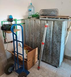 Serbatoio acqua zincato