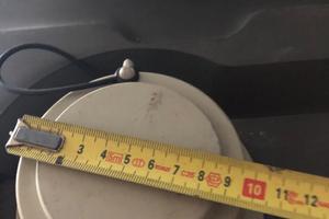 Bidone di scarico fiamma