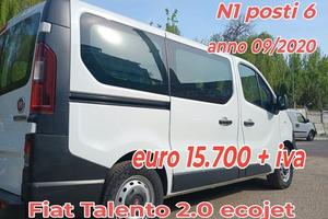 FIAT TALENTO VETRATO 2.0 ECOJET 120CV N1 6POSTI BE