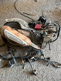 Blocco motore piaggio 125 2t