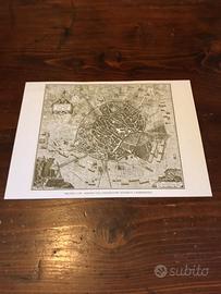 Stampa Milano Barbarossa Originale Anni 40