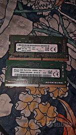 RAM Notebook DDR4 SODIMM: 8GB 2666MHz Micron + 4GB