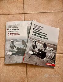 Set 2 Libri "La storia Volume 3" + Cittadinanza