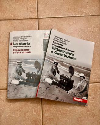 Set 2 Libri "La storia Volume 3" + Cittadinanza
