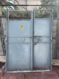 2 Porte in ferro