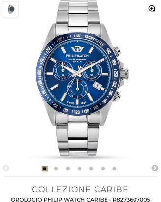 orologio originale Philip Watch crono 