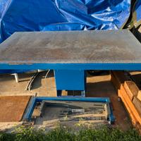 Banco aspirante saldatura smerigliatura